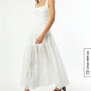 Weworewhat white maxi dress